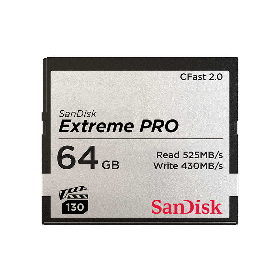 tarjeta de memoria sandisk extreme pro cfast 2.0 de 512 gb sandisk