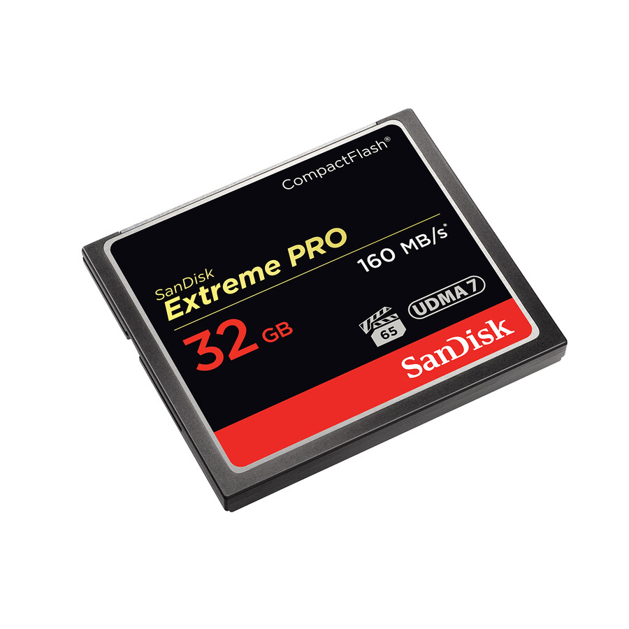 tarjeta de memoria compactflash extreme pro de 32 gb sandisk