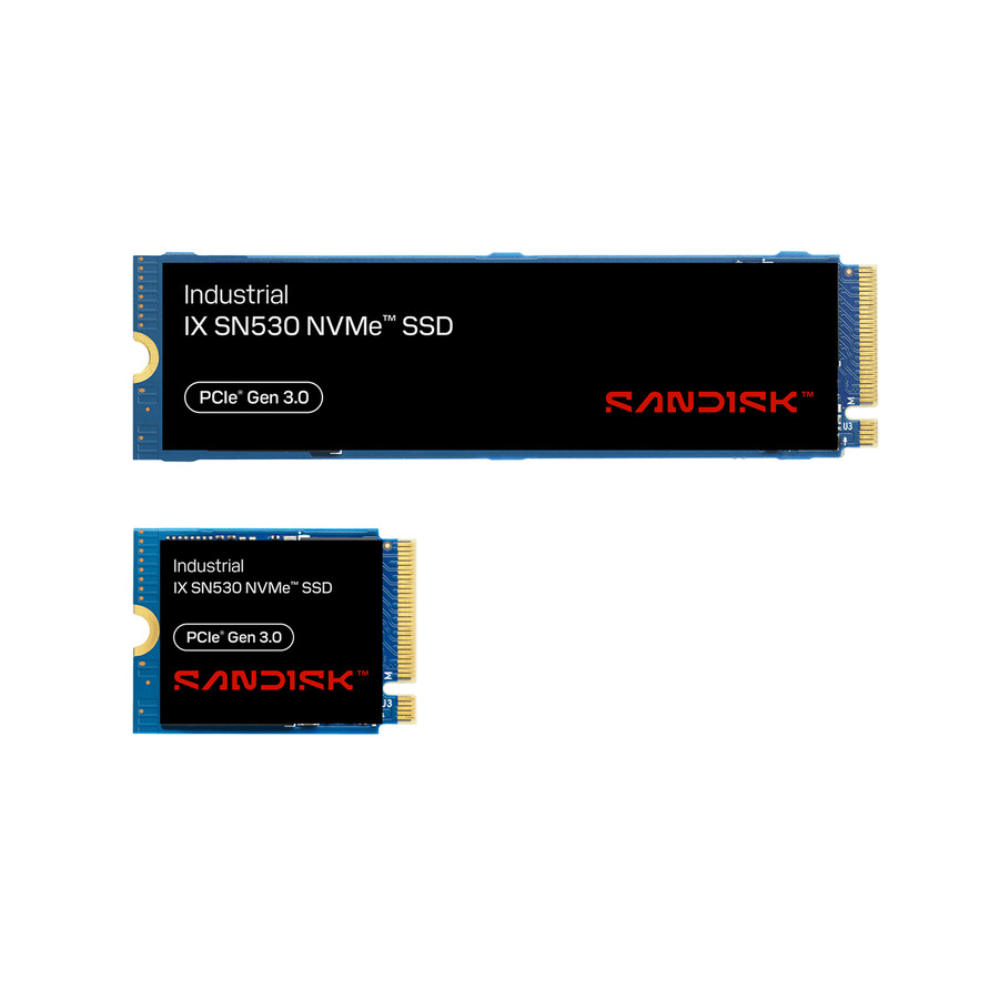 ssd nvme industrial m.2 2280 de 256 gb sandisk