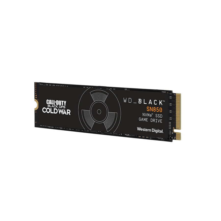 ssd wd_black call of duty black ops cold war edición especial sn850 nvme de 1 tb sandisk