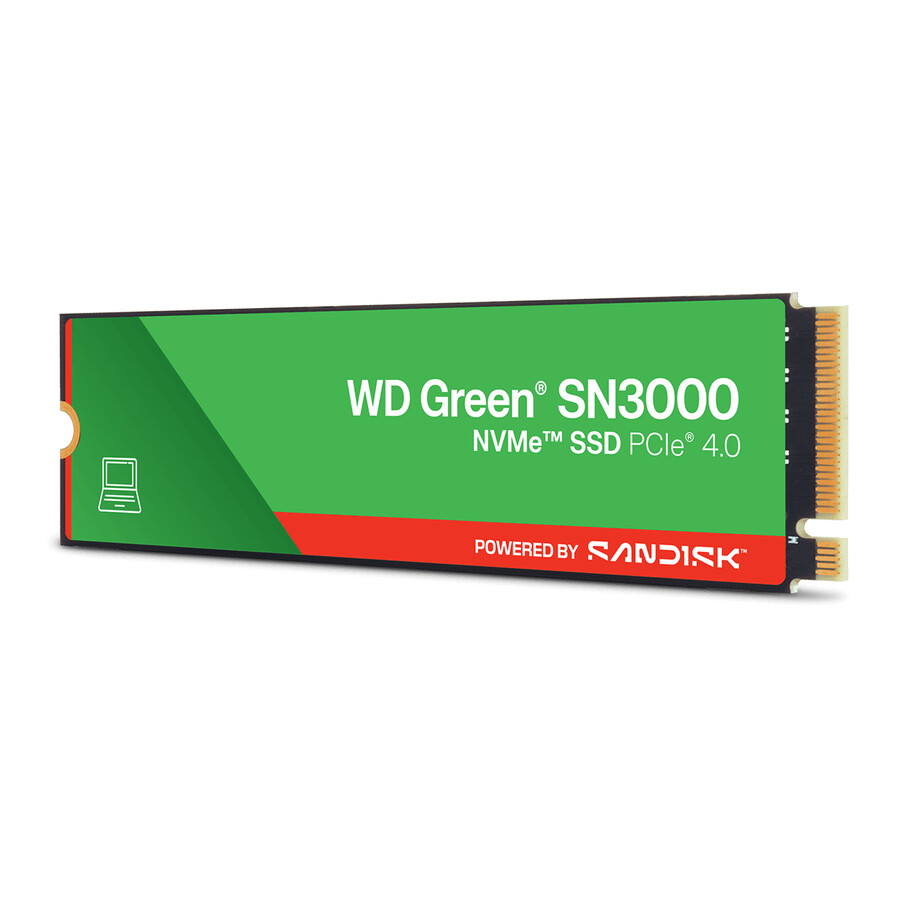 ssd nvme wd green sn3000 de 1 tb sandisk