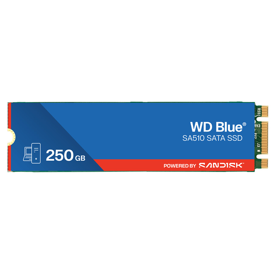 ssd sata wd blue sa510 de 2 tb m.2 2280 sandisk