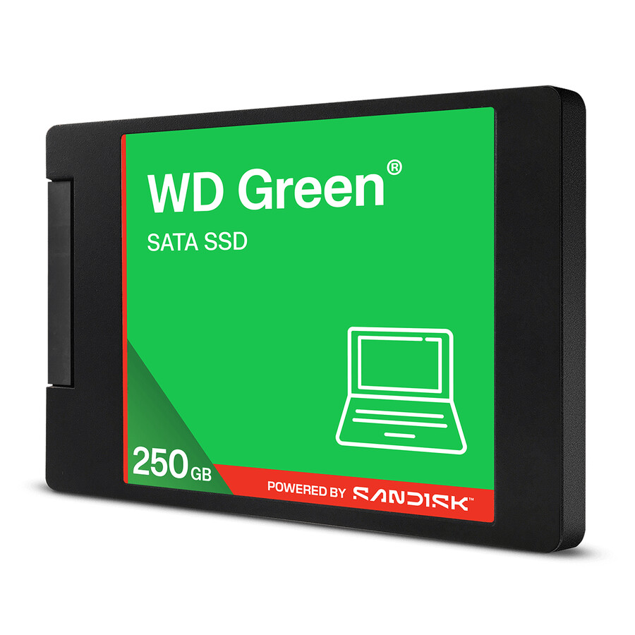 ssd sata wd green de 500 gb y 25 pulgadas 257 mm con carcasa sandisk