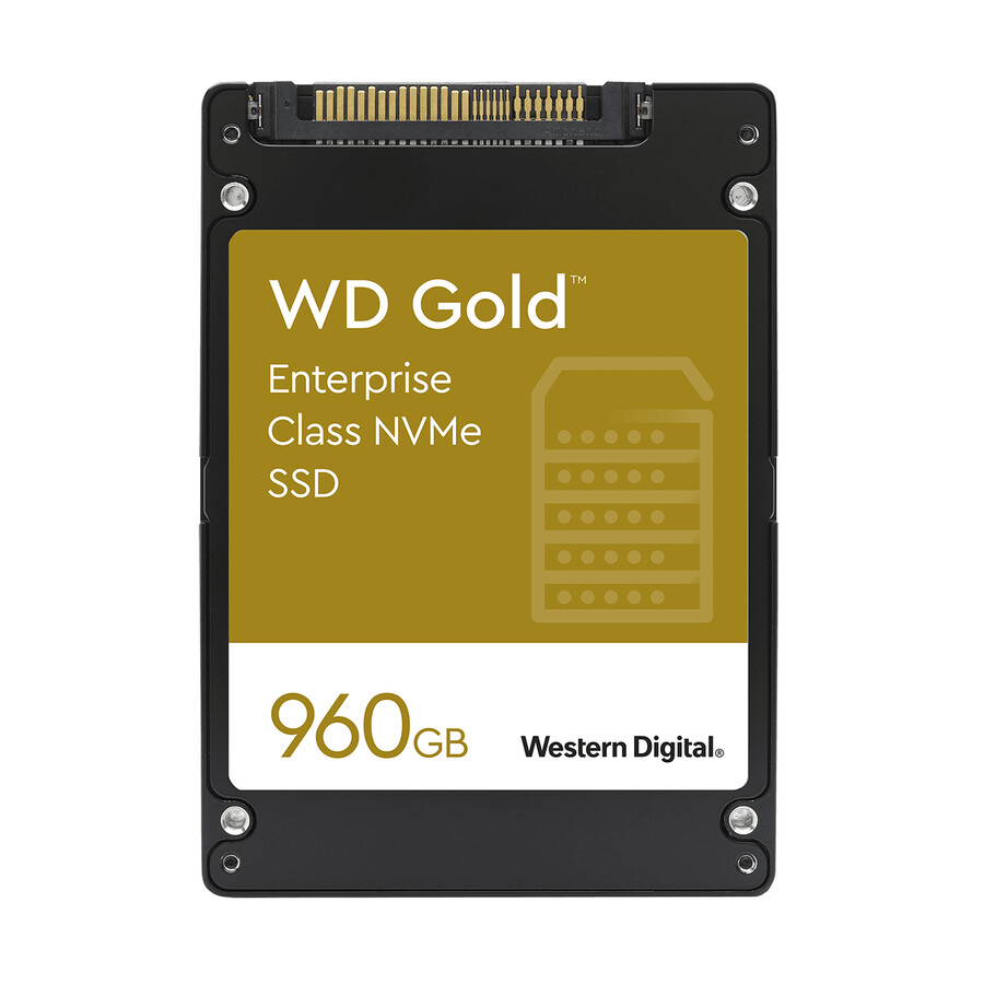 ssd nvme wd gold de clase empresarial de 960 gb sandisk