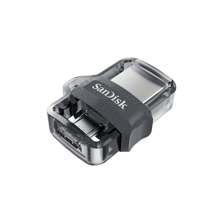 unidad ultra dual m3.0 de 32 gb en negro y gris sandisk