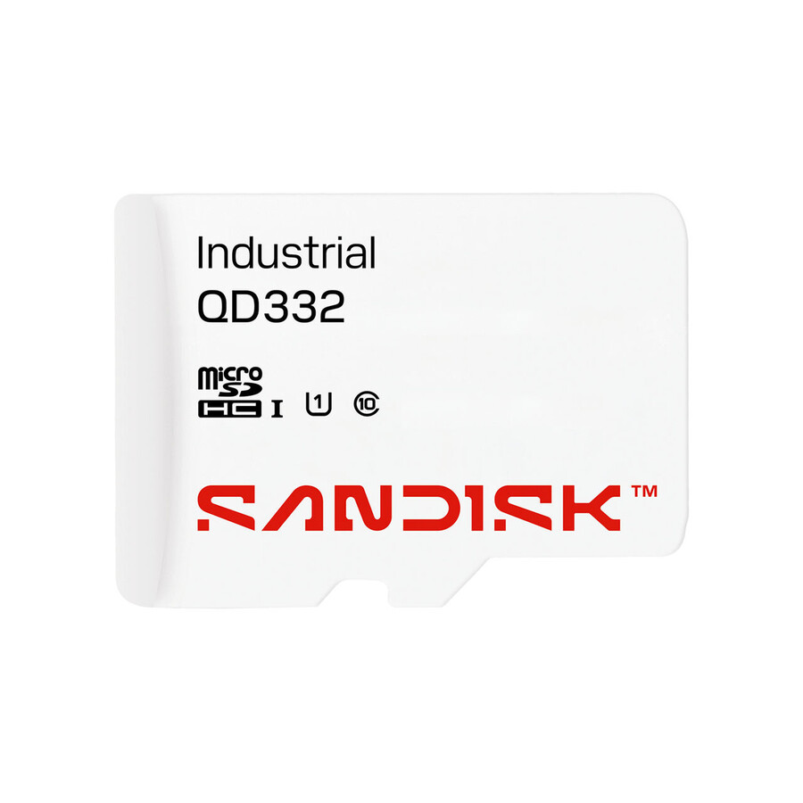 tarjeta microsd industrial 3d nand de 32 gb sandisk