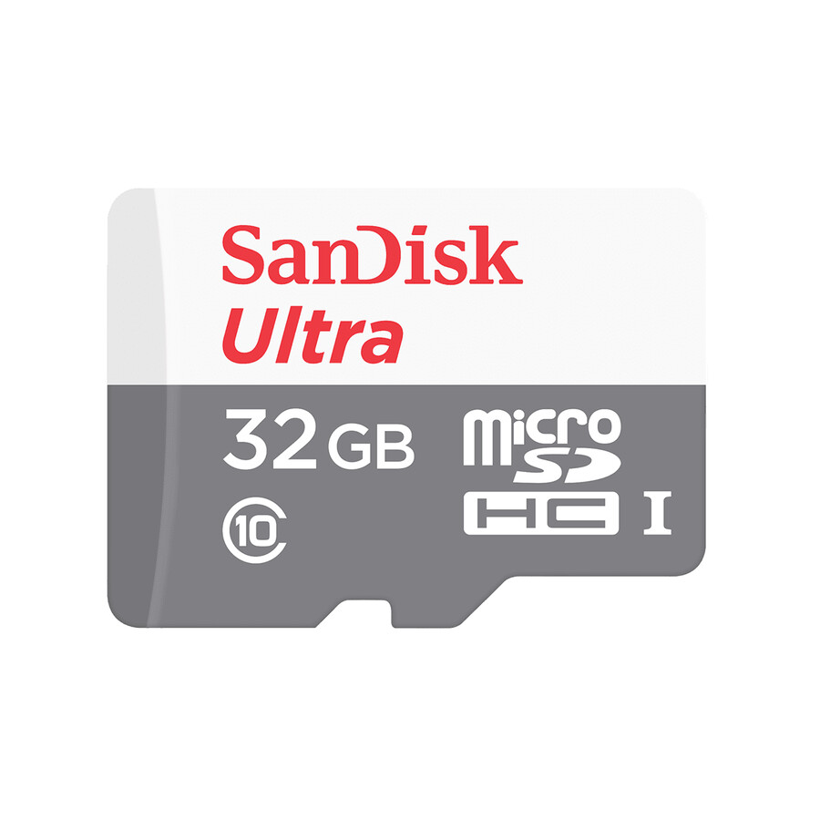 tarjetas microsd sandisk ultra de 128 gb y 100 mbs blancasgrises sin adaptador sandisk