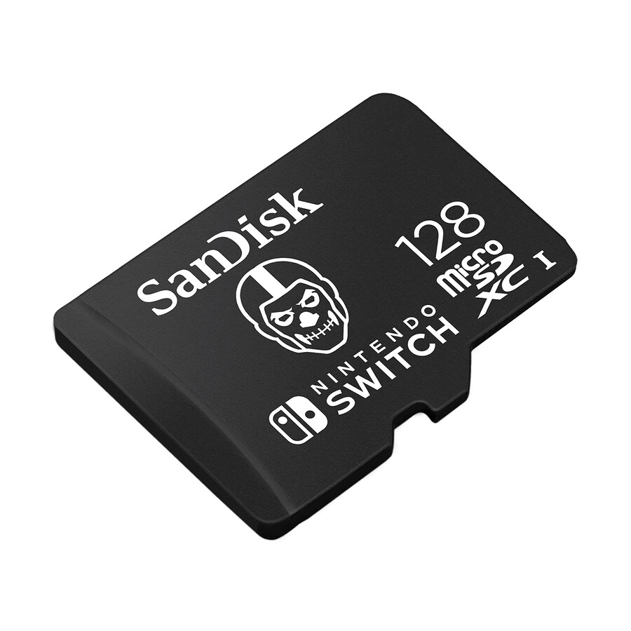 tarjeta microsdxc sandisk de 128 gb para nintendo switch edición fortnite sandisk