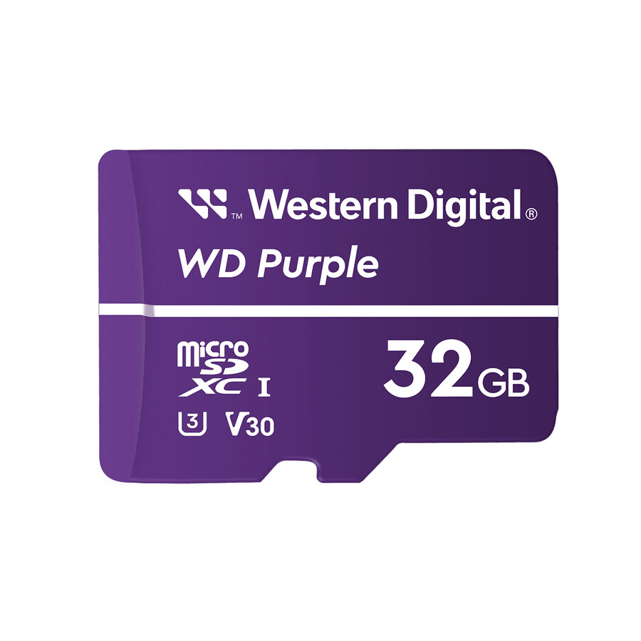 tarjeta microsdhc wd purple sc qd102 de 32 gb de alta resistencia sandisk