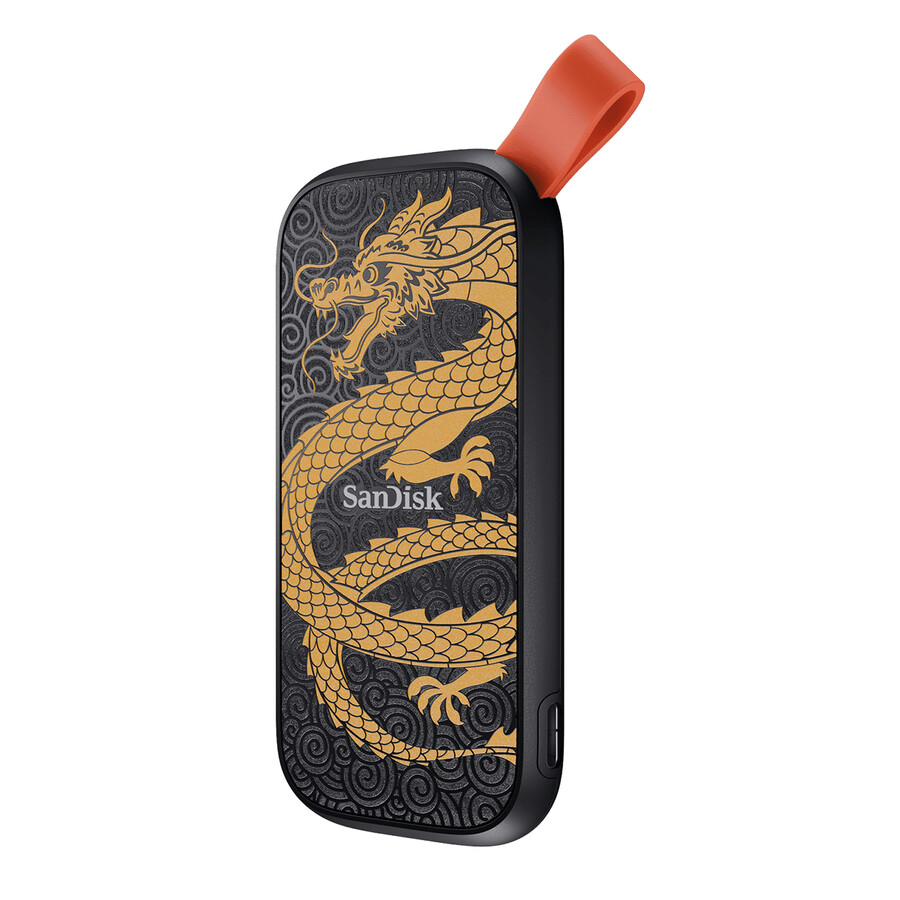 ssd portátil sandisk de 1 tb edición dragon sandisk