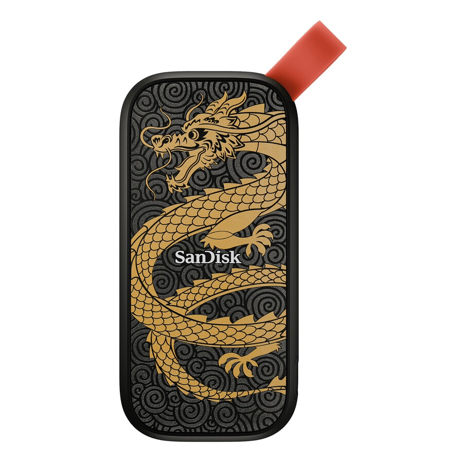 ssd portátil sandisk de 1 tb edición dragon sandisk