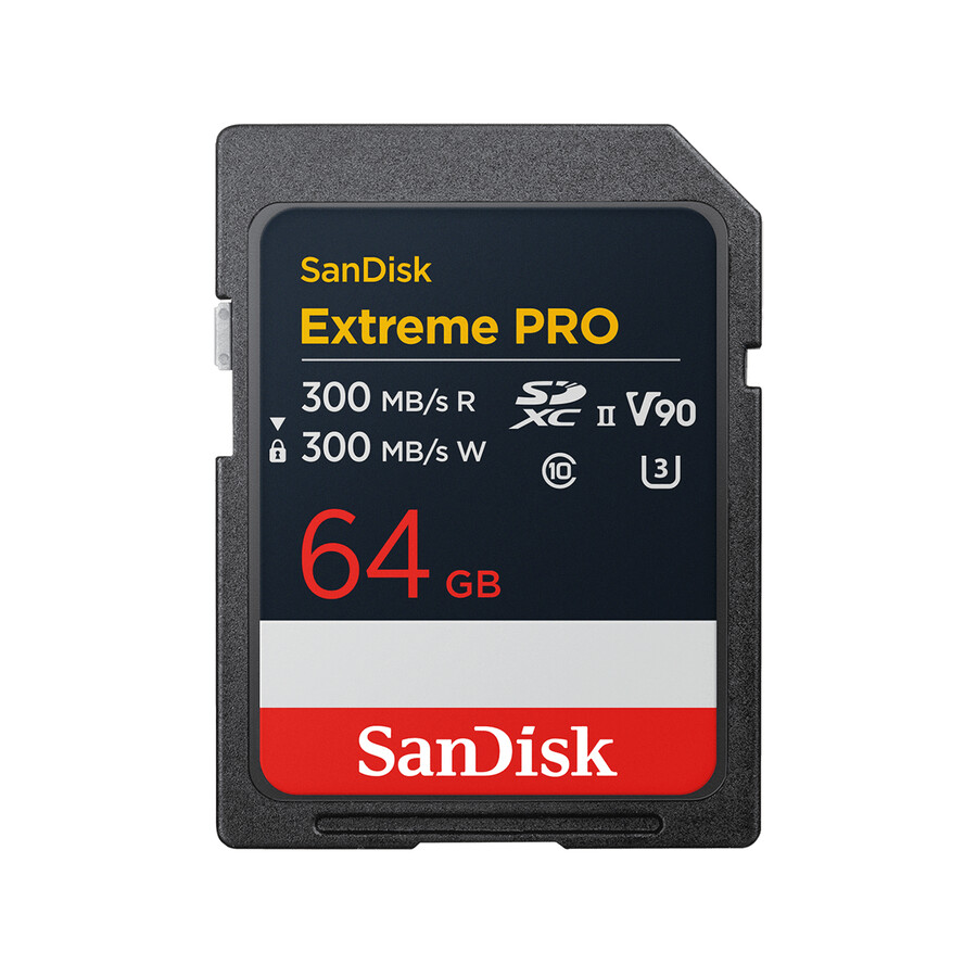 tarjeta sd uhs-ii sandisk extreme pro de 512 gb v90 sandisk