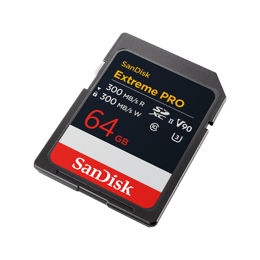 tarjeta sd uhs-ii sandisk extreme pro de 512 gb v90 sandisk
