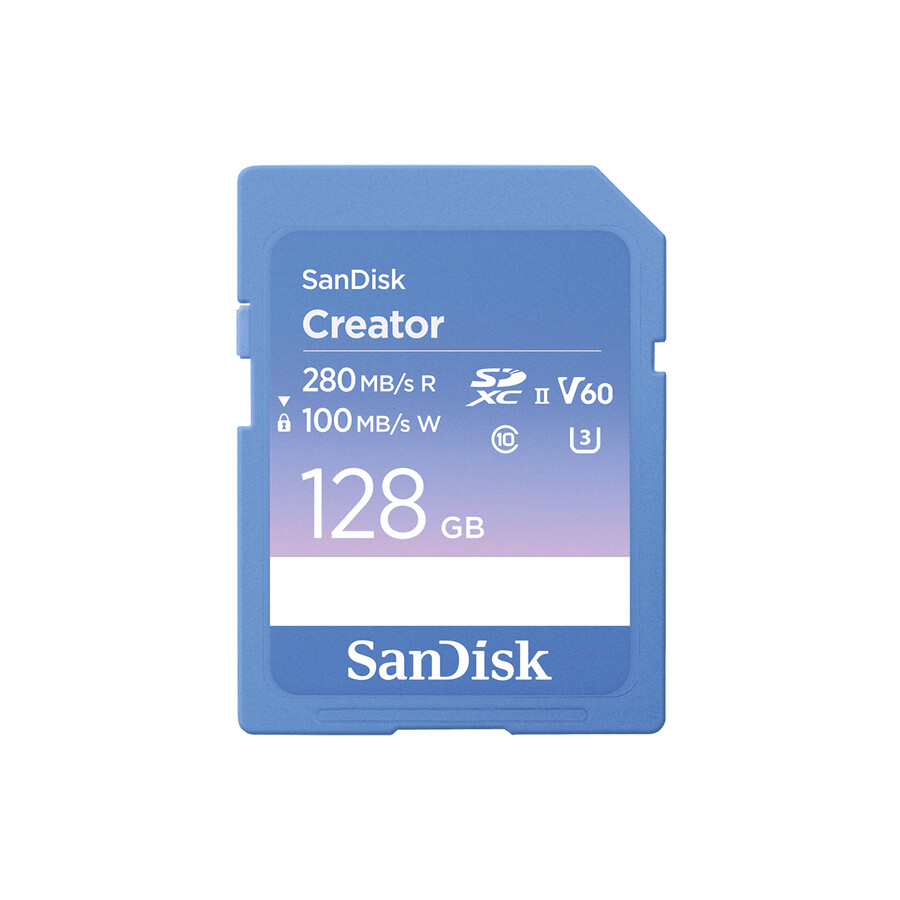 tarjeta sd uhs-ii sandisk creator de 512 gb sandisk
