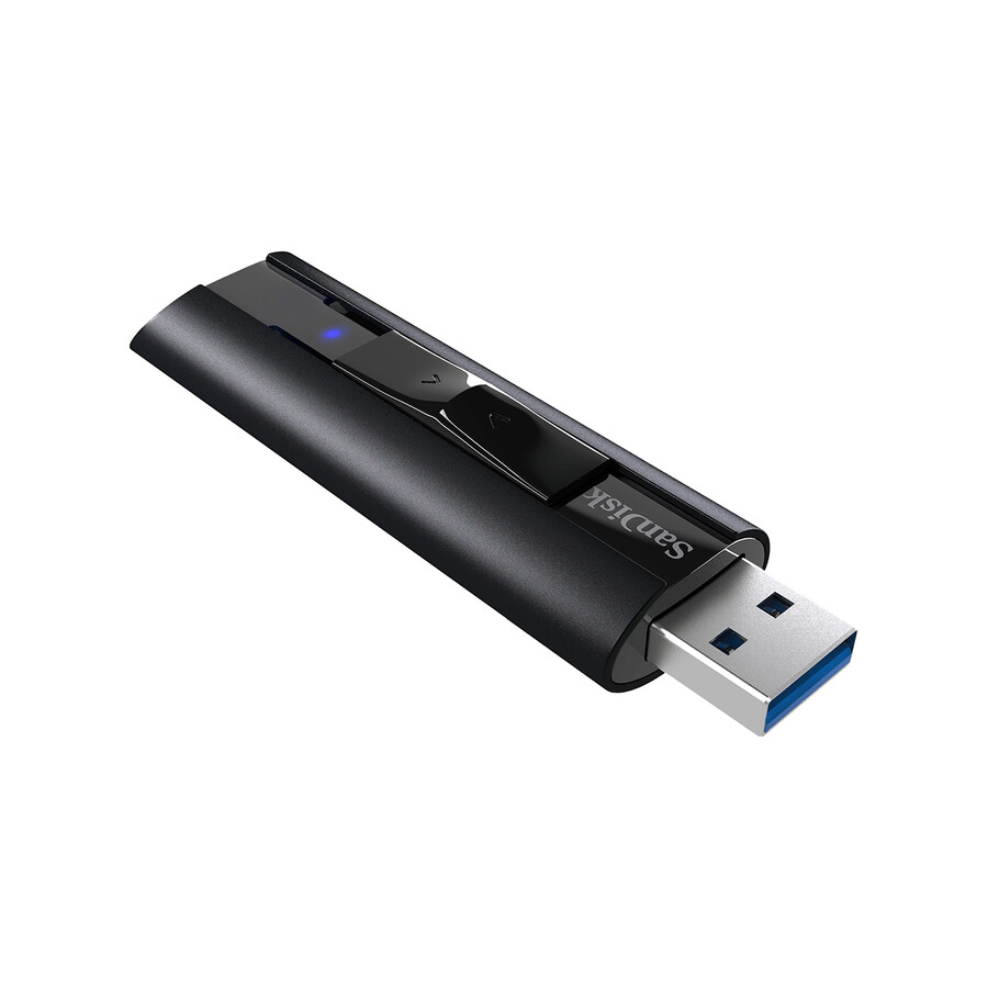unidad flash usb 3.2 de estado sólido sandisk extreme pro de 128 gb sandisk