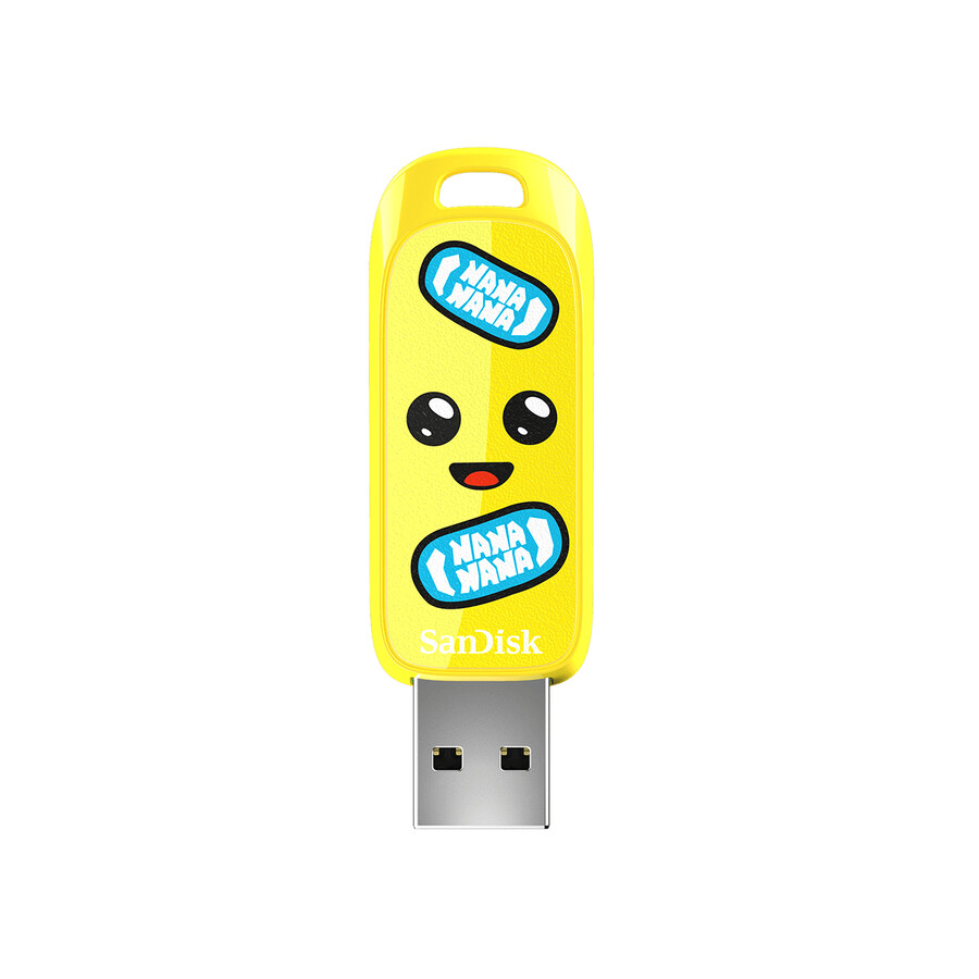 memoria usb sandisk fortnite de 128 gb edición peely sandisk