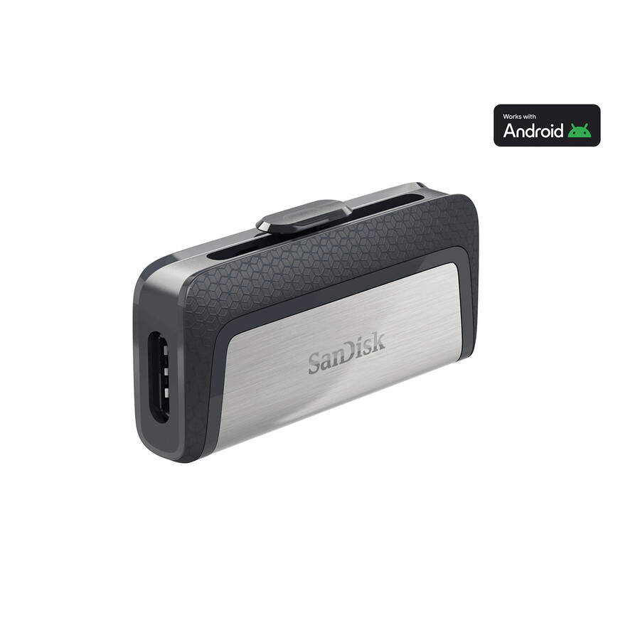 unidad ultra dual usb tipo-c de 128 gb sandisk
