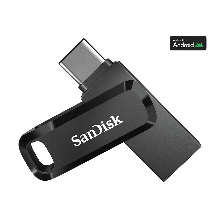 unidad dual sandisk ultra go de 32 gb negra usb tipo c sandisk